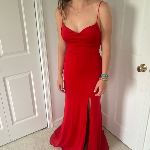 Red Prom Dress - Picture 3 of 3